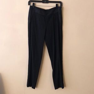 Banana Republic jacquard ankle work pants.